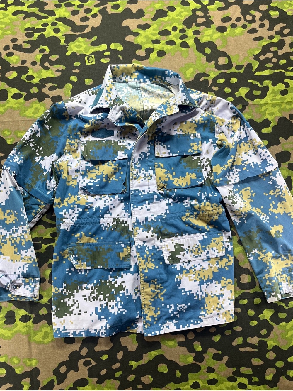 Chinese military Type 07 Oceanic Camouflage jacket